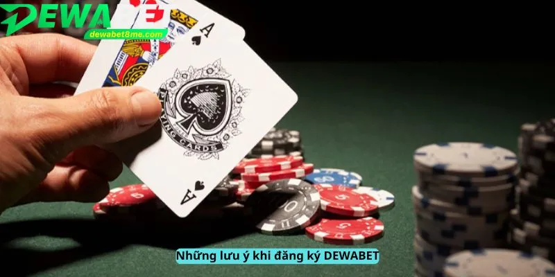 Những lưu ý khi đăng ký