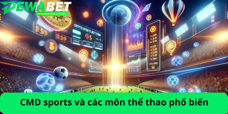 CMD sports và các môn thể thao phổ biến